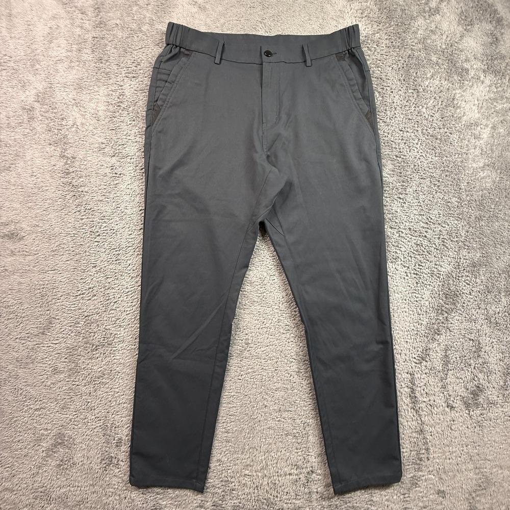 Jack Archer Jetsetter 32x29 Mens Performance Tech Chino Pants Dark Gray